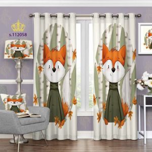 پرده تصویری طرح روباه