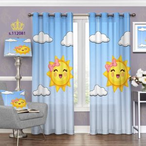 پرده تصویری طرح آسمان روز