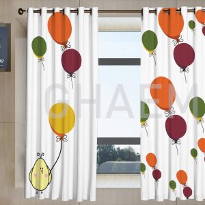 پرده تصویری طرح بادکنک