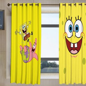 پرده تصویری طرح باب اسفنجیS005